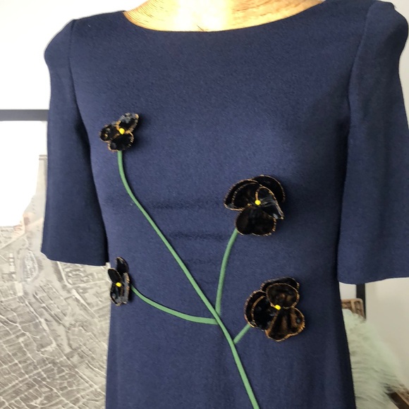 Moschino Cheap and Chic Vintage navy dress - Picture 3 of 4
